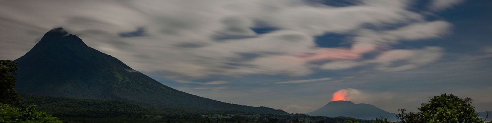 The Virunga Chain of Mountains